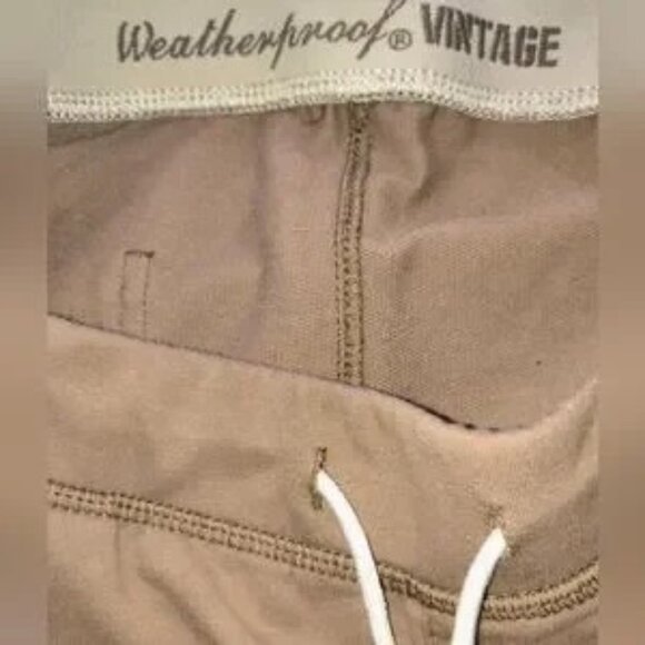 NWOT Cotton blend French terry joggers without tags exposed long drawstring - Picture 3 of 8